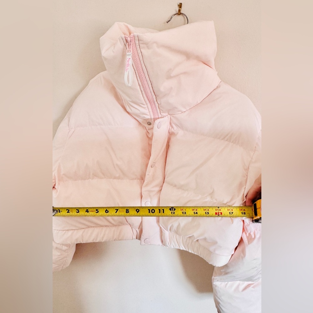 NWT Selkie Castle pink marshmallow puffer coat - Picture 13 of 16